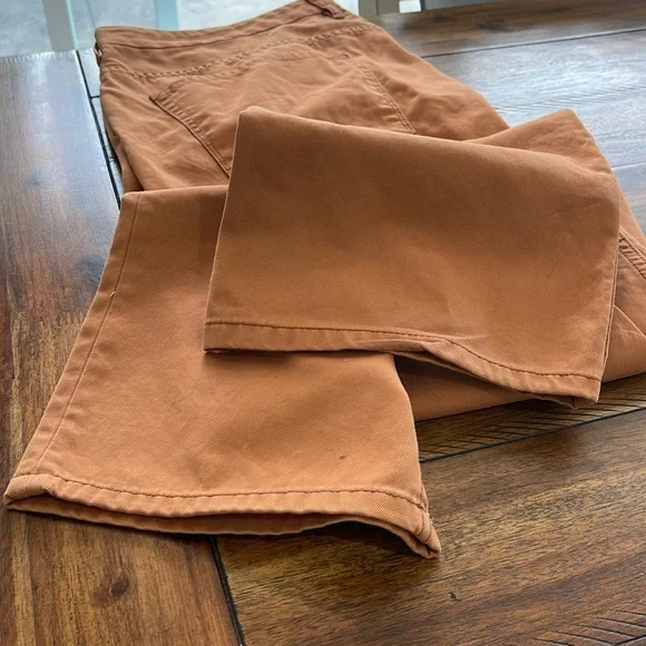 Tommy Bahama Orange Twill Authentic 5-Pocket pants size 38/30 - Picture 10 of 10